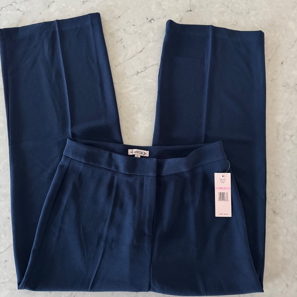 Nanette Lepore Pants - NWT - Nanette Lepore Women's Wide Leg Full Length Crepe Pant Sz 10